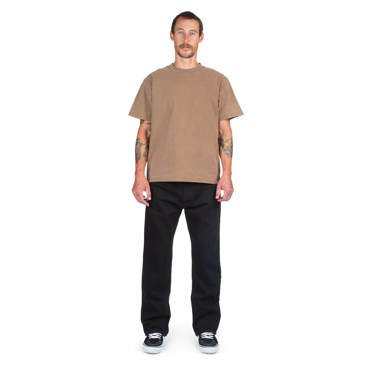 CCS Western Straight Denim Jeans - Black - Image 3