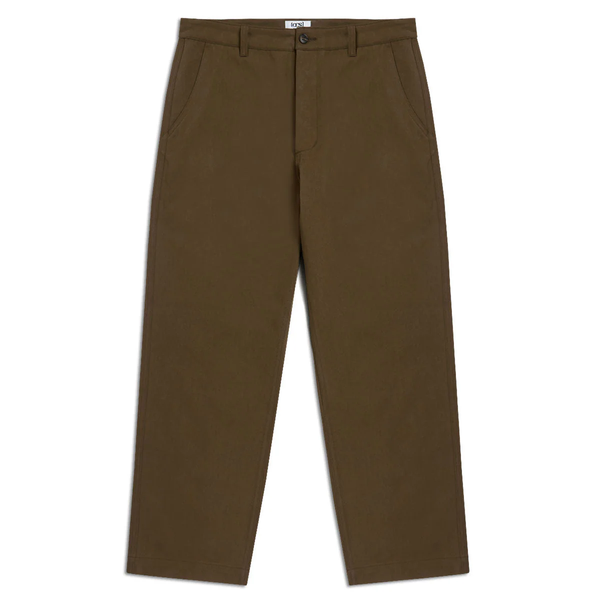 CCS Wide Leg Chino Pants - Brown - Image 3