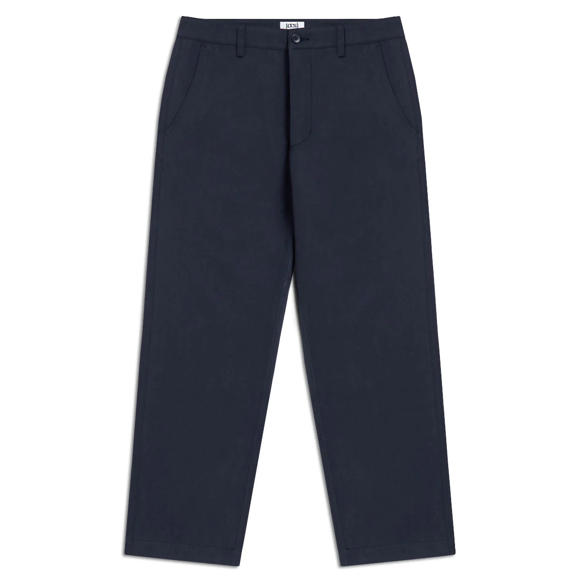 CCS Wide Leg Chino Pants - Navy - Image 3