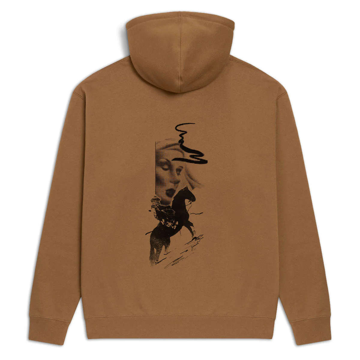 CCS x Zanereti Where To Go Hoodie - Saddle - Image 2