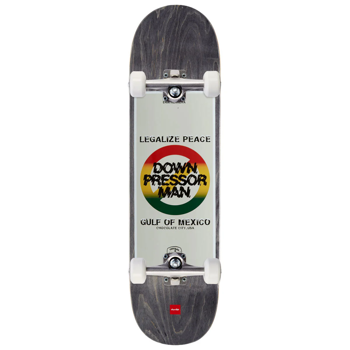 Chocolate Herrera Know Your Rights Skateboard Complete - 8.375"