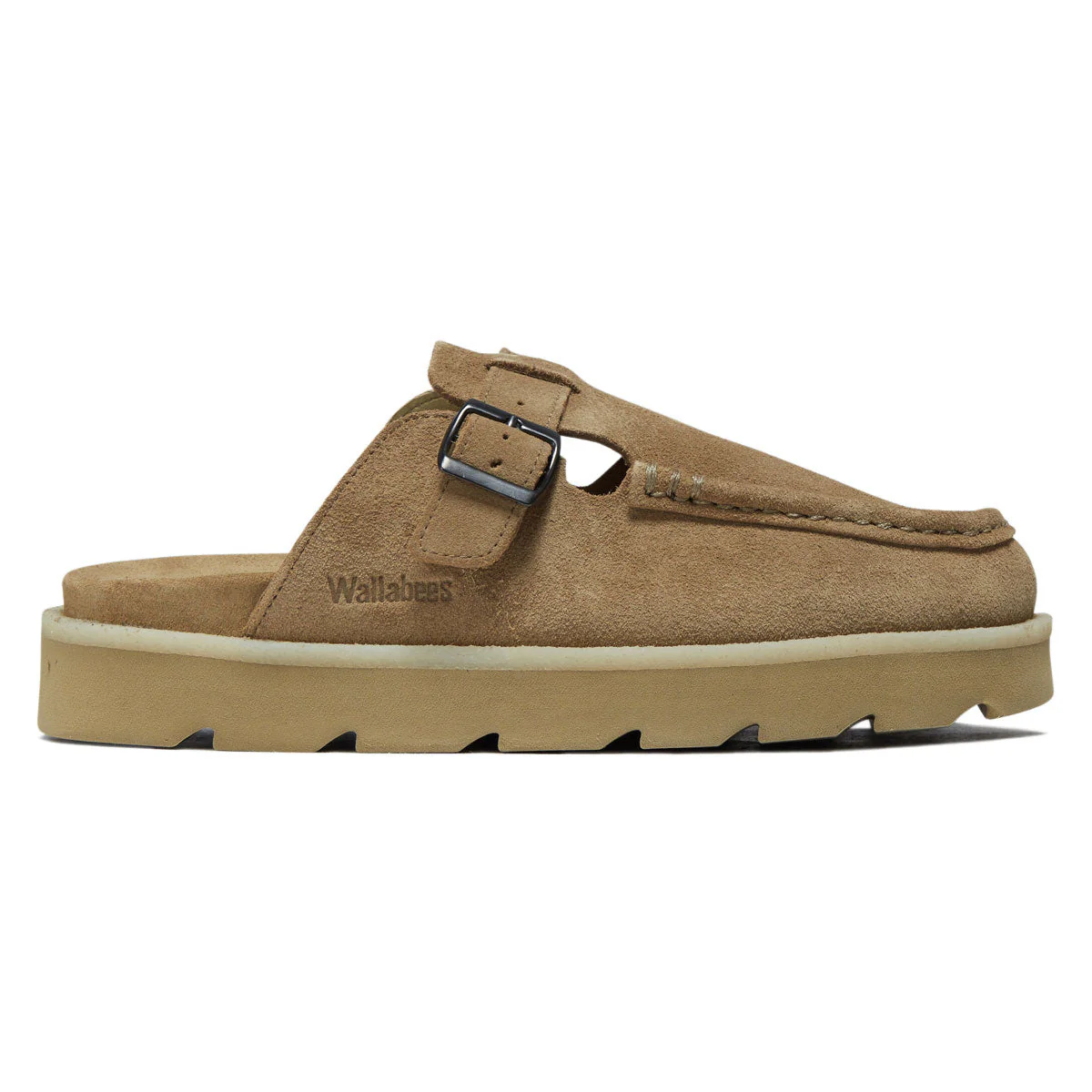 Clarks Meare Mocc Shoes - Sand Suede