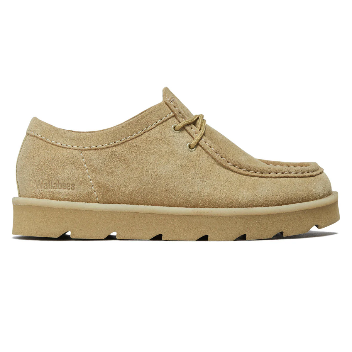 Clarks Meare Walla Shoes - Maple Suede