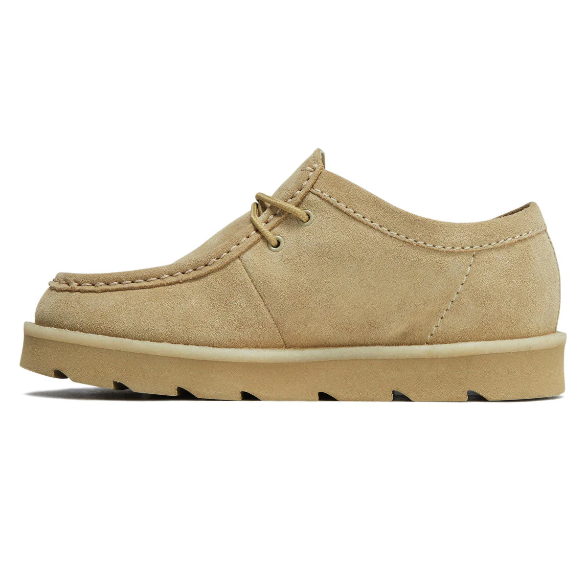 Clarks Meare Walla Shoes - Maple Suede - Image 2