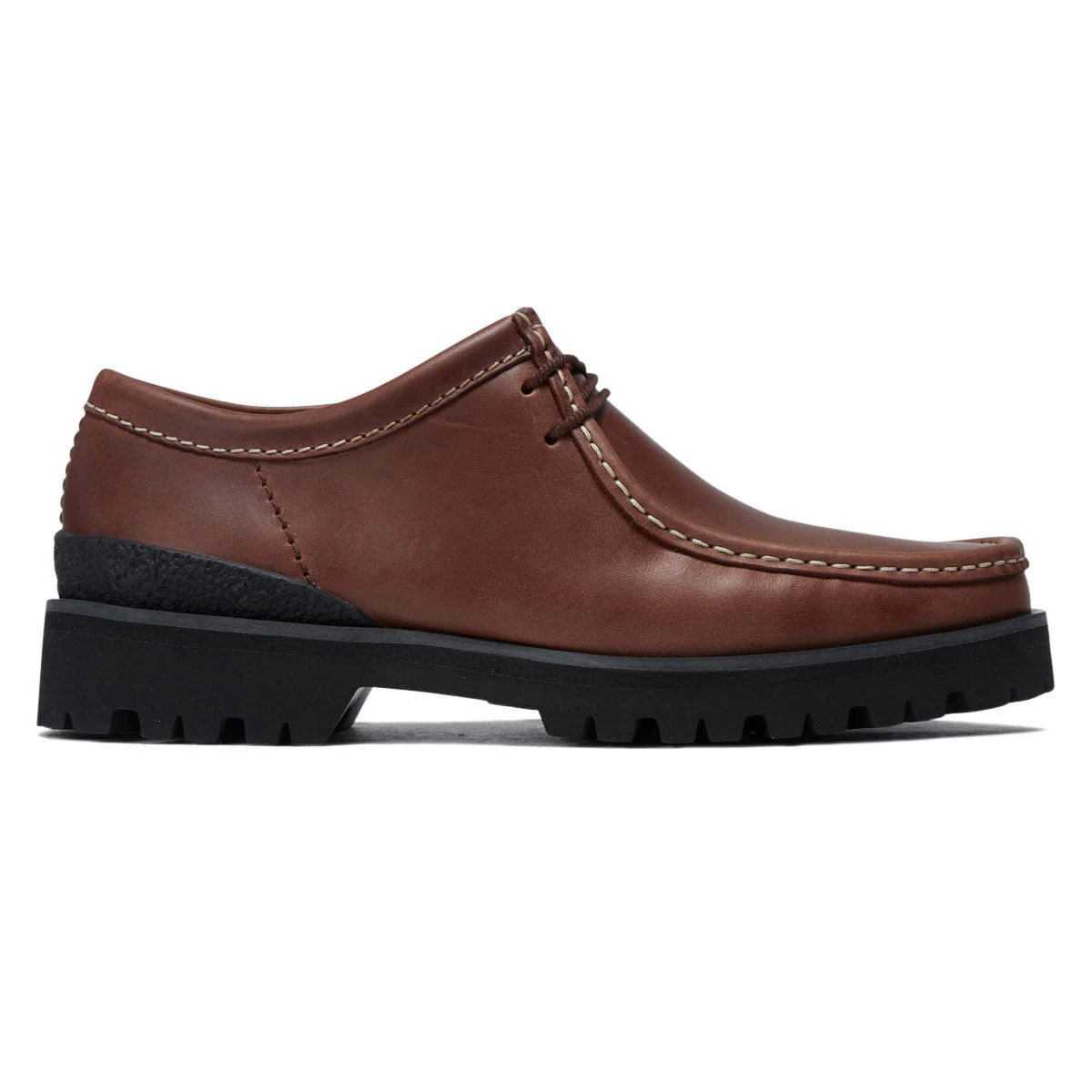 Clarks Wallabee Yukoner Shoes - Brown Leather