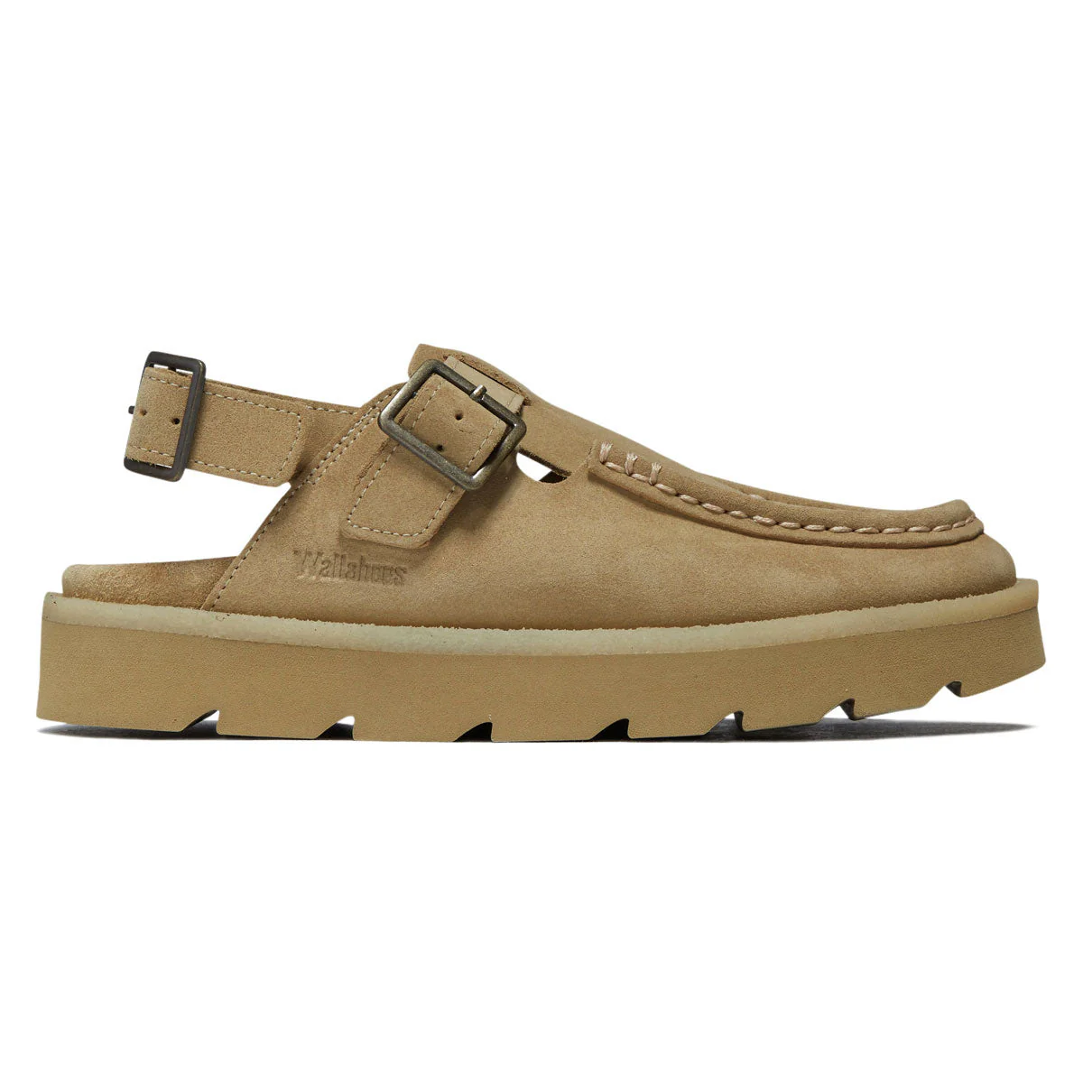 Clarks Womens Meare Easy Shoes - Maple Suede