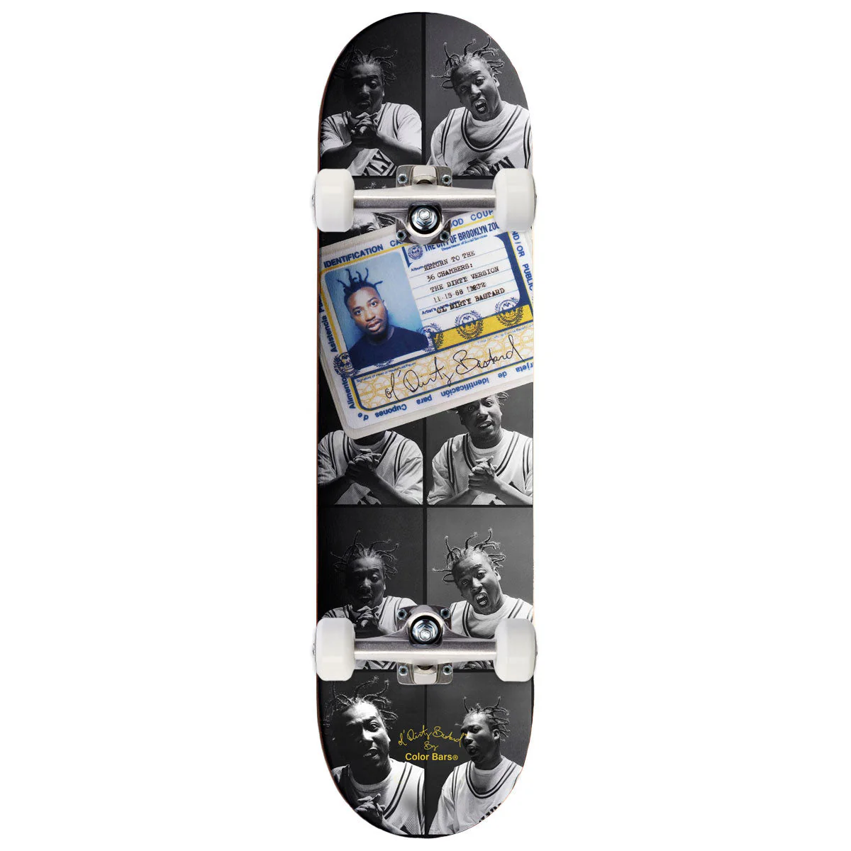Color Bars x ODB ID Card Skateboard Complete - 8.25"