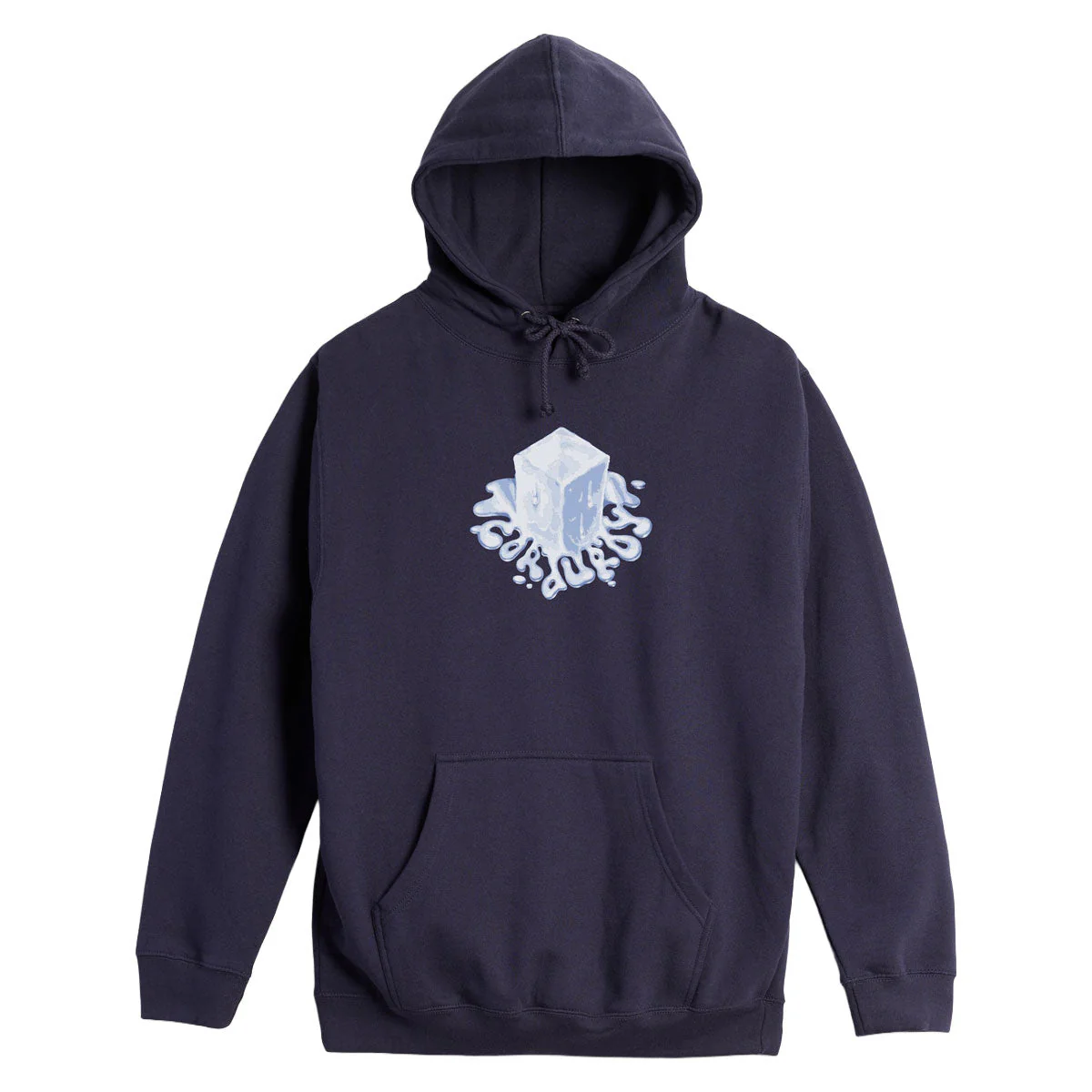 Corduroy Meltdown Hoodie - Navy