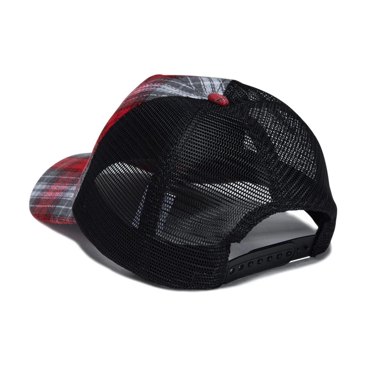 Corduroy Plaid Trucker Hat - Plaid - Image 2