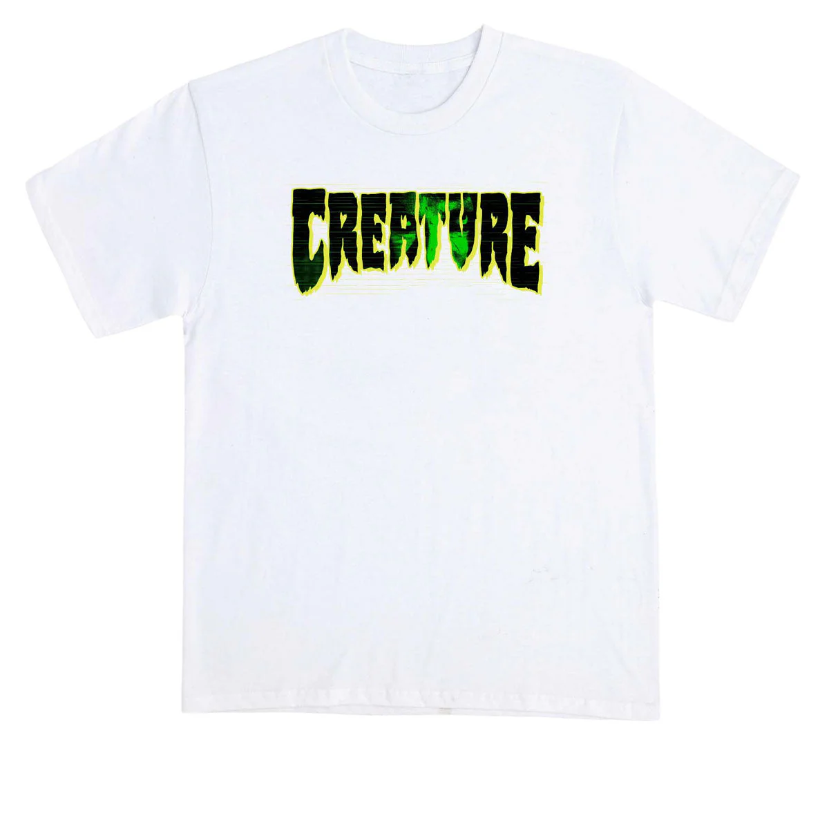 Creature Logo Witch T-Shirt - White