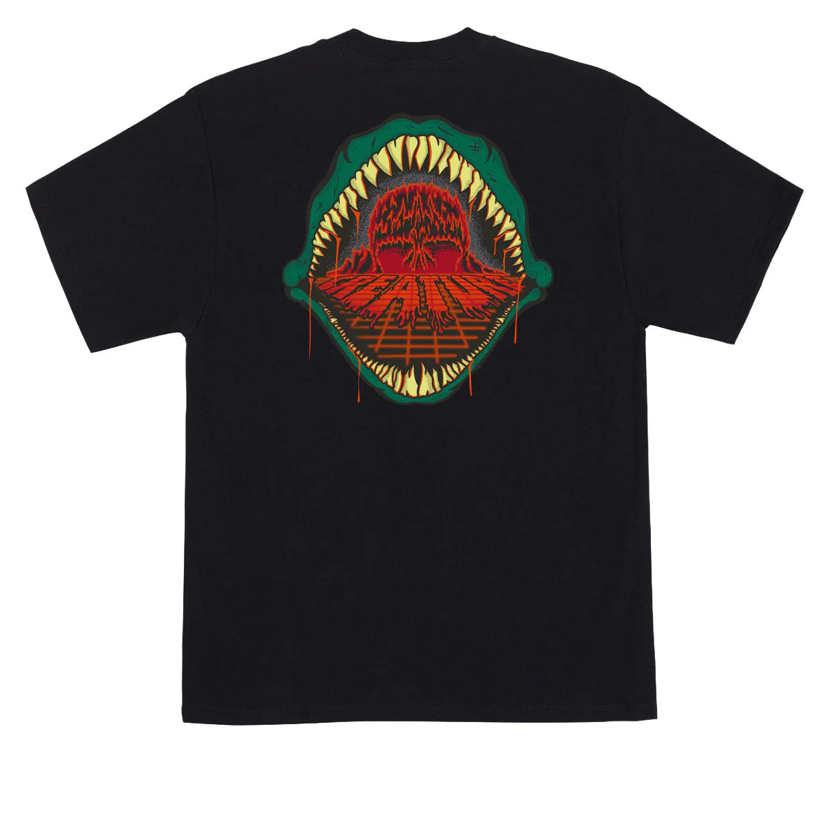 Creature Lost At Sea T-Shirt - Black