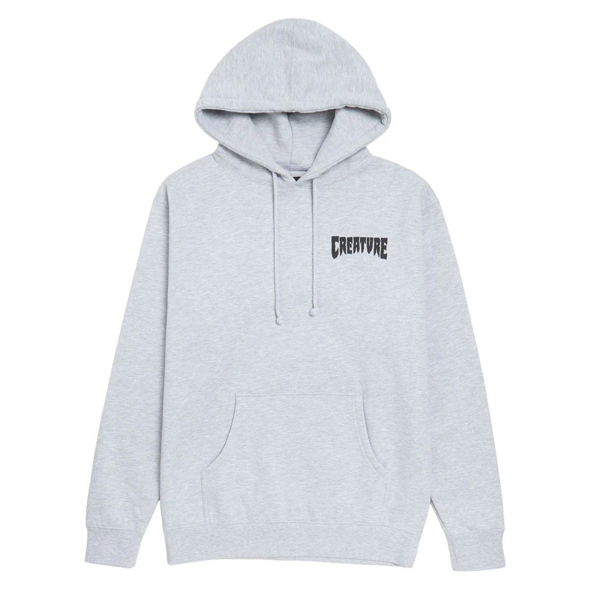 Creature Mono Hoodie - Grey Heather