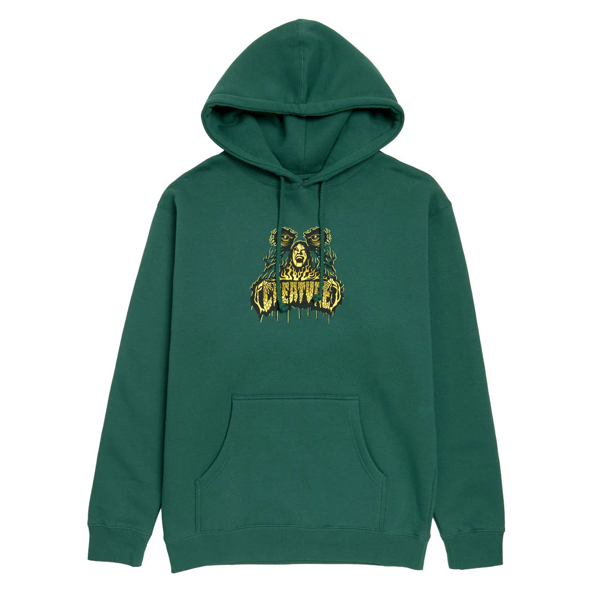 Creature Possessed Hoodie - Dark Green