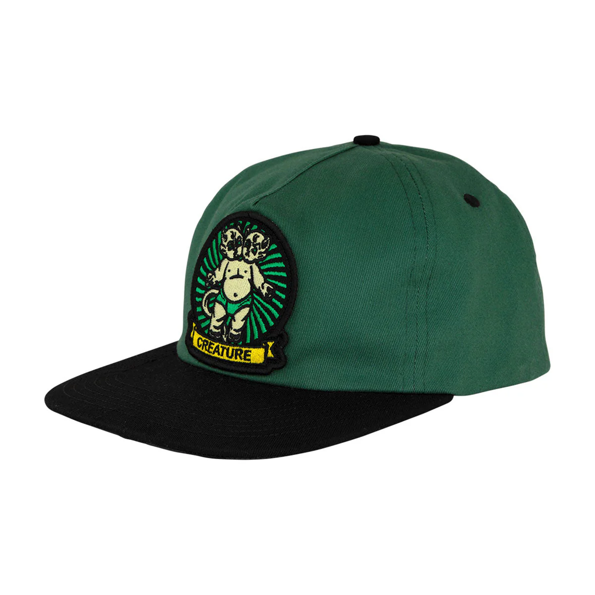 Creature Sideshow Snapback Hat - Green