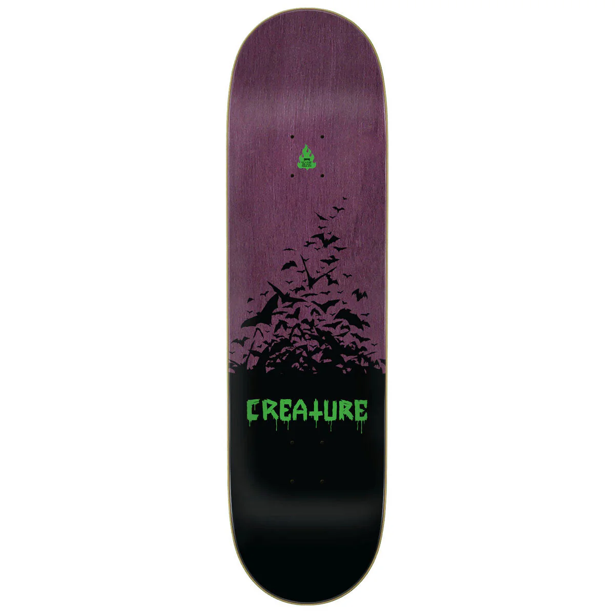 Creature Torres Skull Bat Pro Stumps Skateboard Deck - 8.51" - Image 2