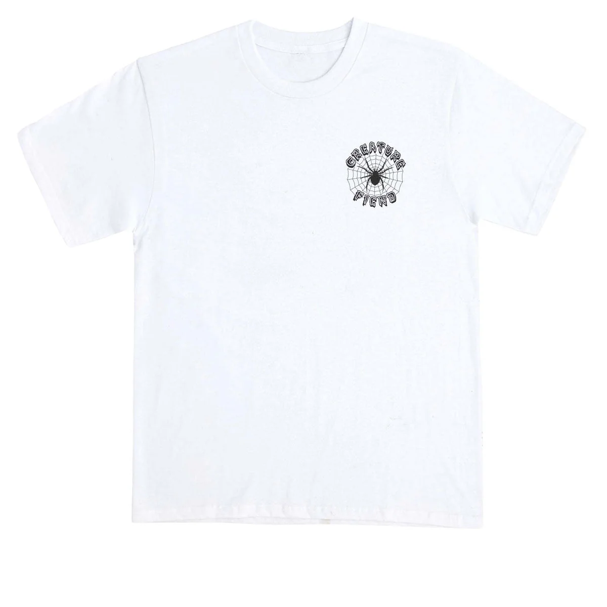 Creature Web Chest T-Shirt - White