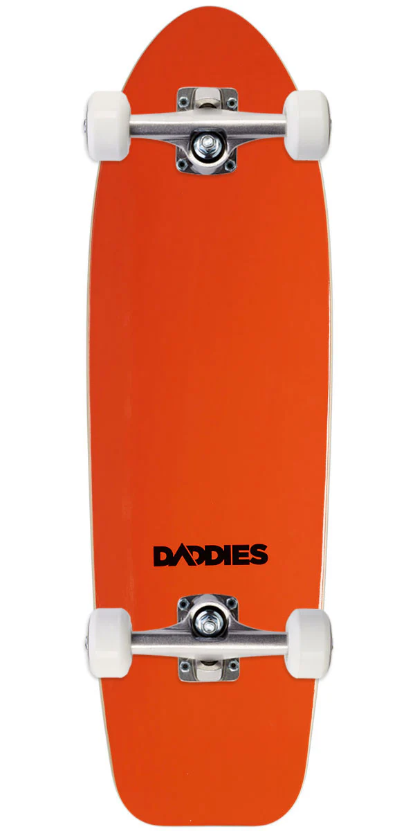 Daddies Logo Cruiser Skateboard Complete - Orange