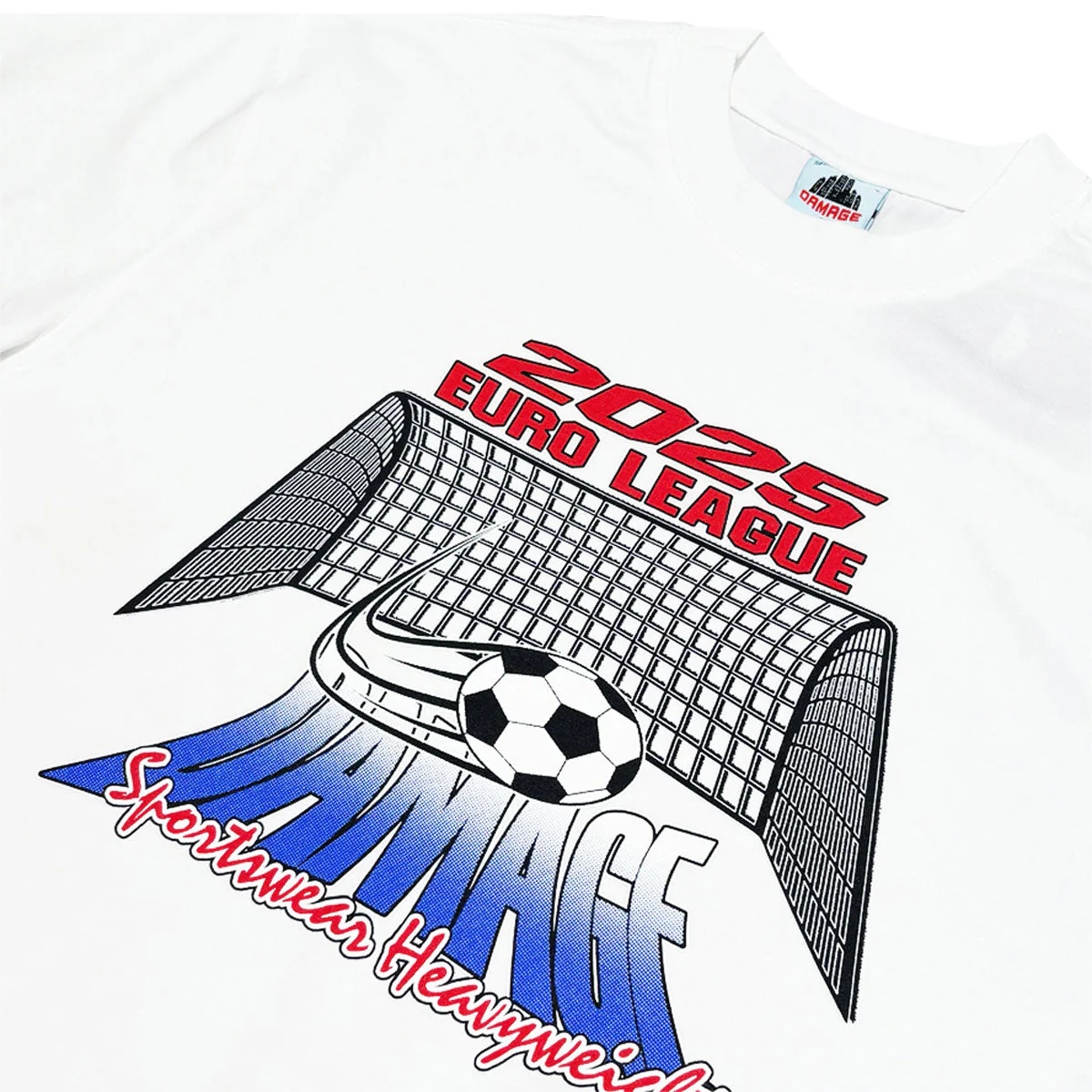 Damage Euroliga T-Shirt - White - Image 2
