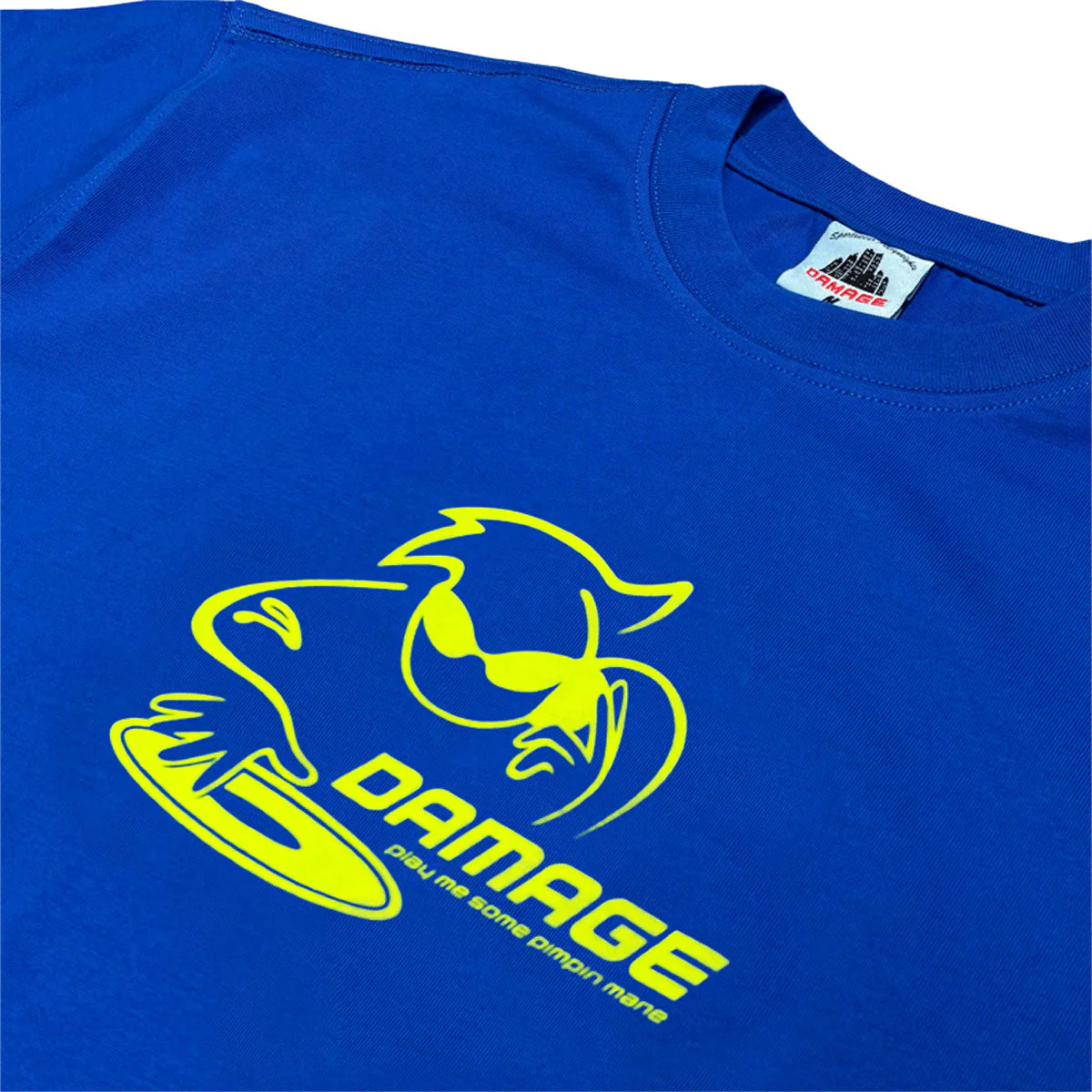 Damage Pimpin T-Shirt - Blue - Image 2