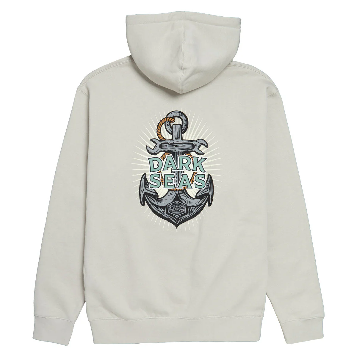 Dark Seas Anchorage Hoodie - Smoke
