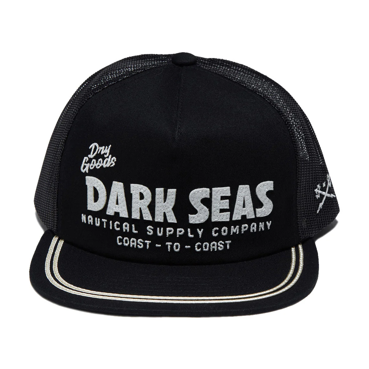 Dark Seas Newport Hat - Black - Image 3