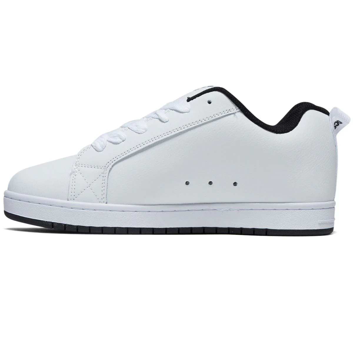 DC Court Graffik Shoes - White/Black/Black - Image 2