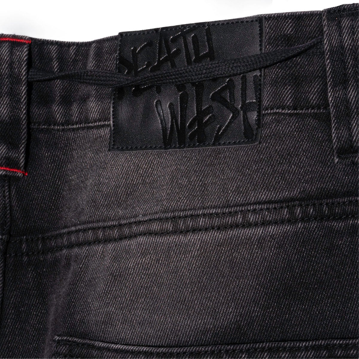 Deathwish Baggy Facchini Jeans - Black - Image 3