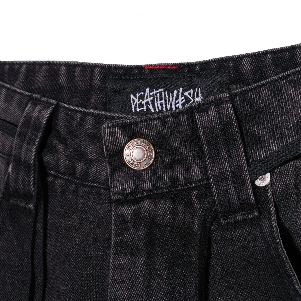 Deathwish Baggy Facchini Jeans - Black - Image 4
