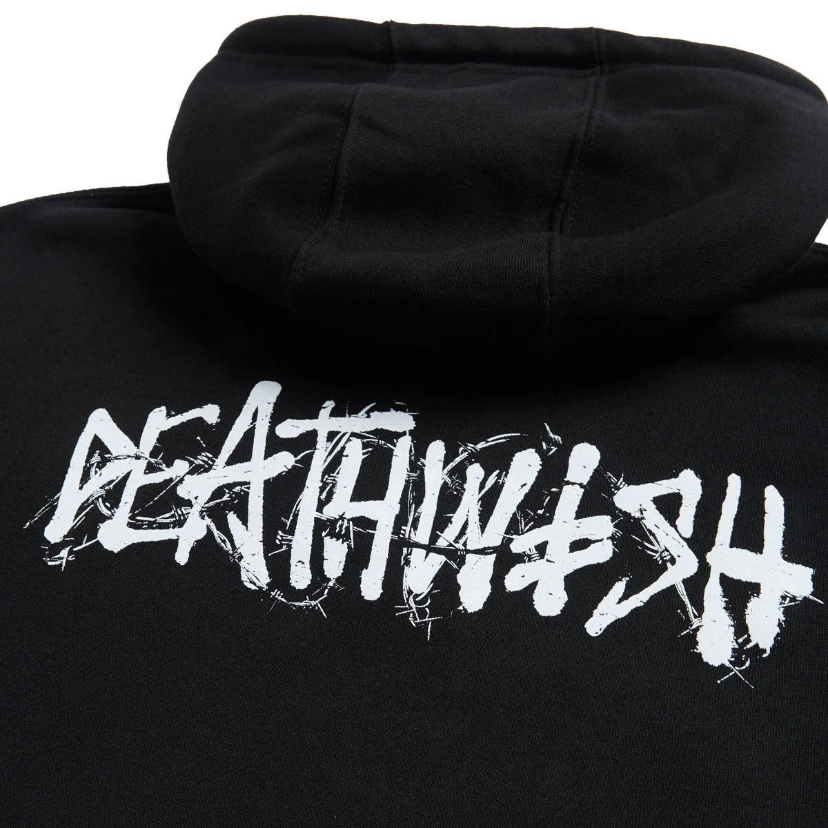 Deathwish Barbed Hoodie - Black - Image 3