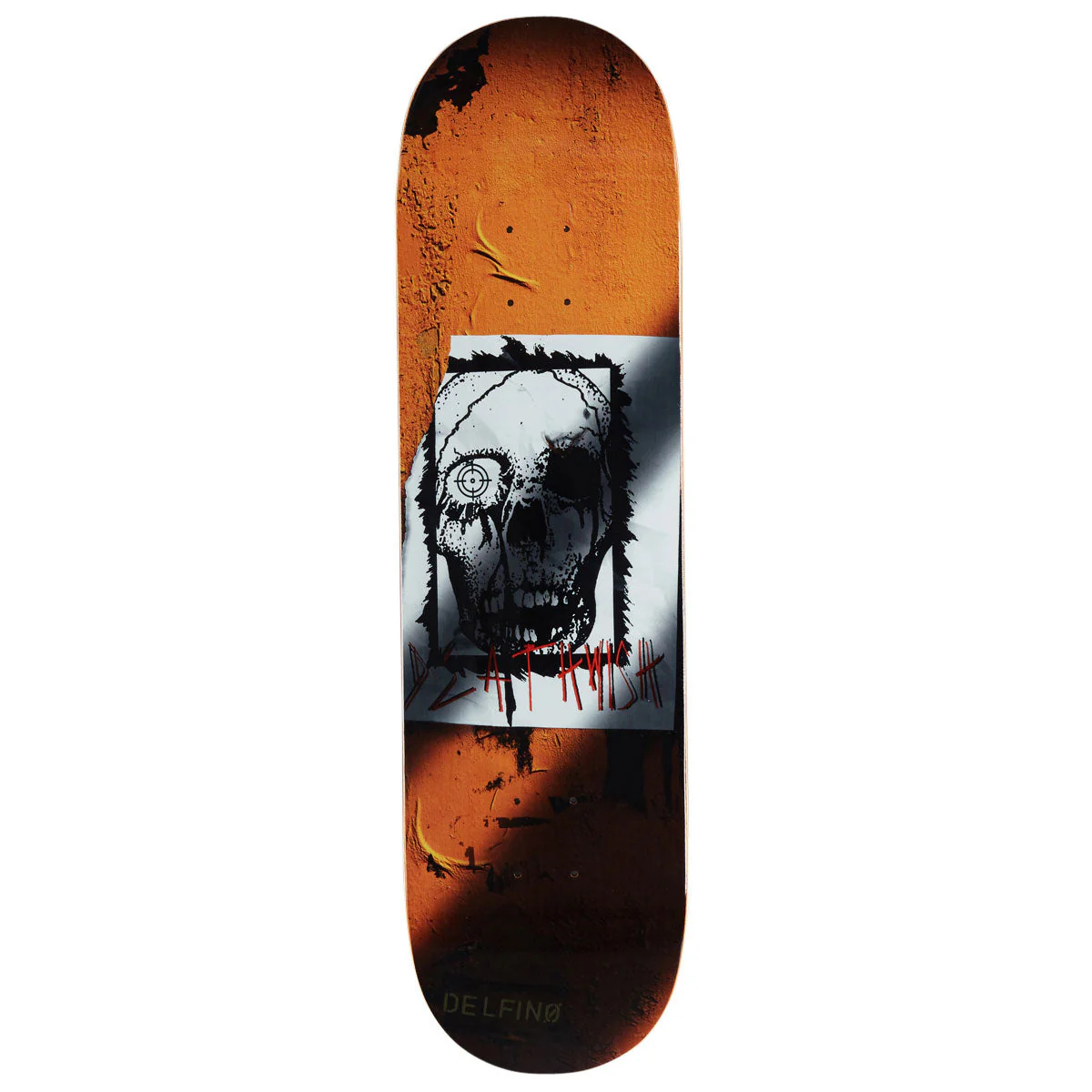 Deathwish Pedro Delfino Torn Skateboard Deck - 8.25"