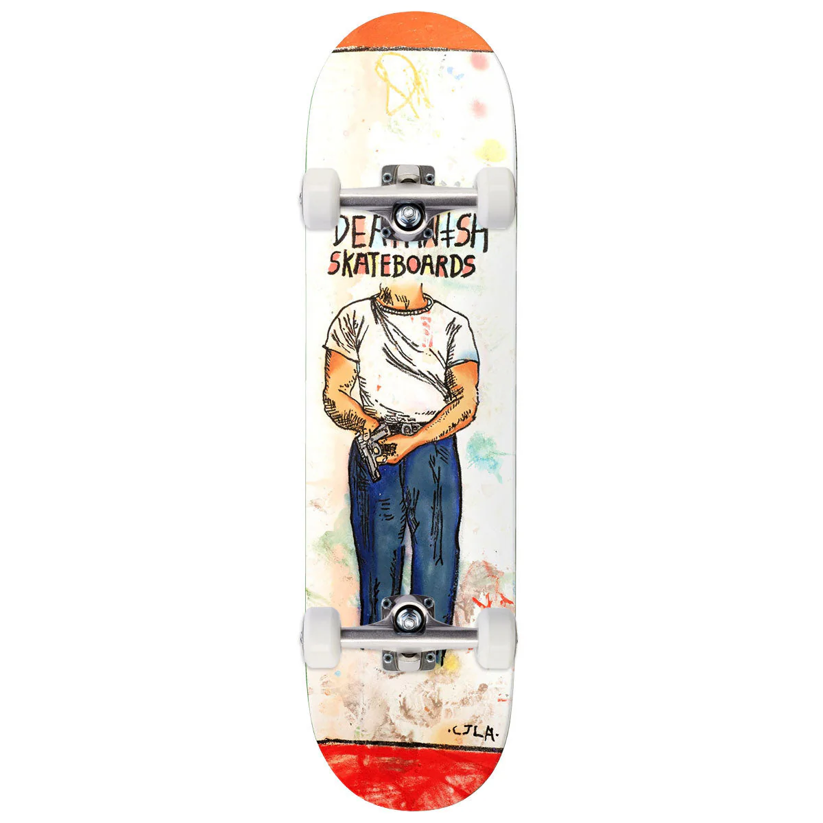 Deathwish Yuri Facchini Strapped Skateboard Complete - 8.25"