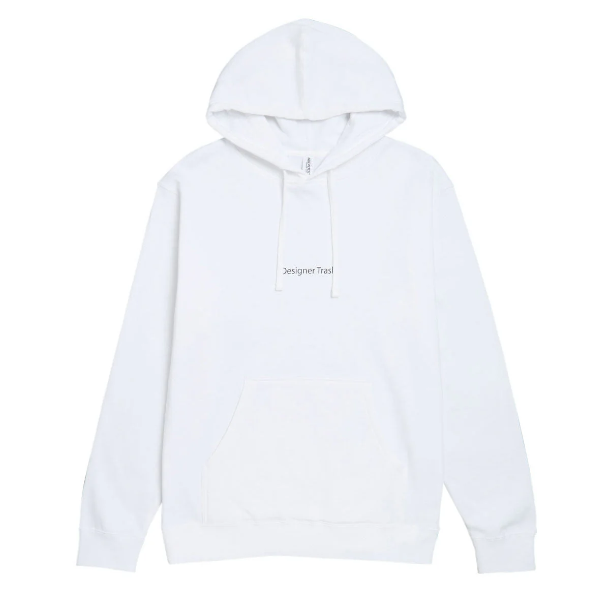 Designer Trash Hoodie - White