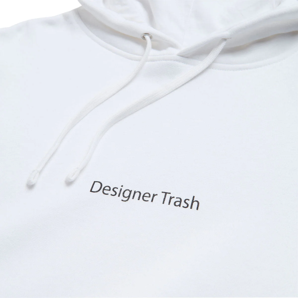 Designer Trash Hoodie - White - Image 2