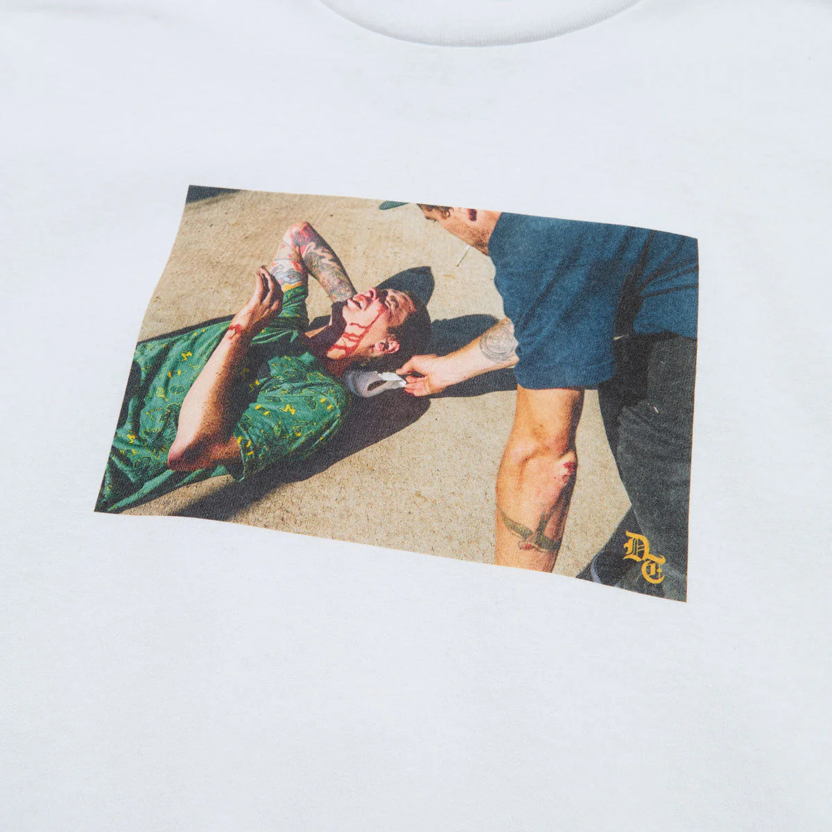 Designer Trash Wasted T-Shirt - White - Image 2