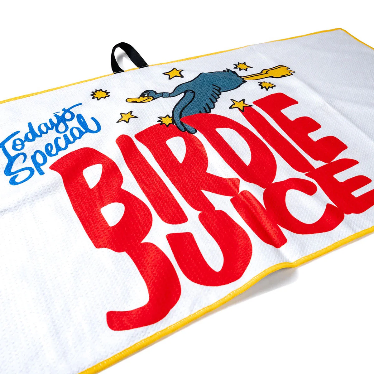 Devereux Birdie Juice Golf Towel - White