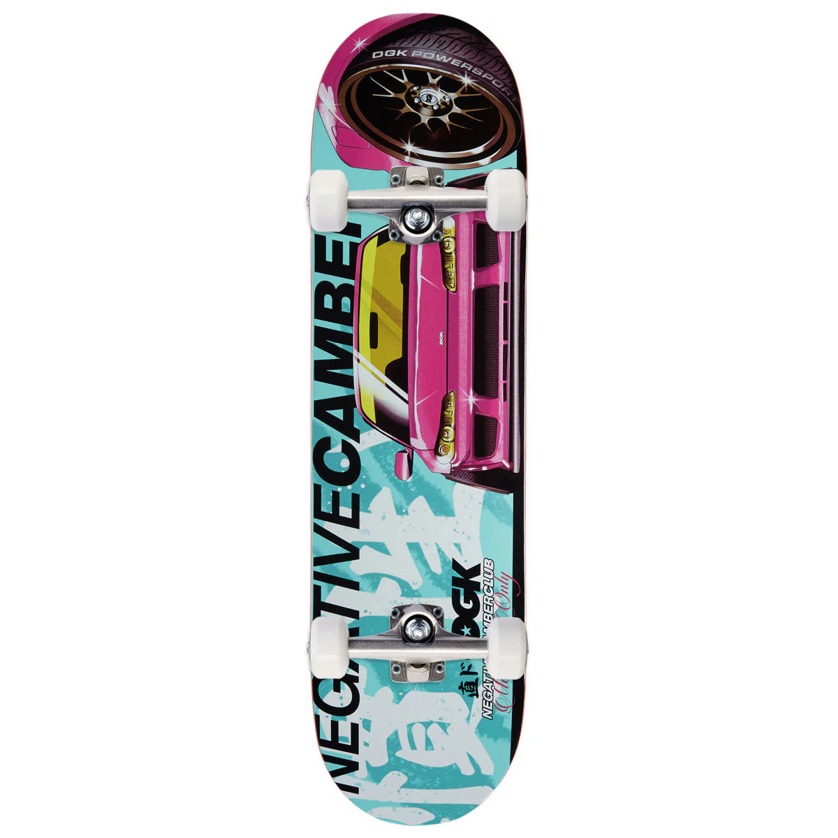 DGK Camber Club Skateboard Complete - Blue - 8.06"