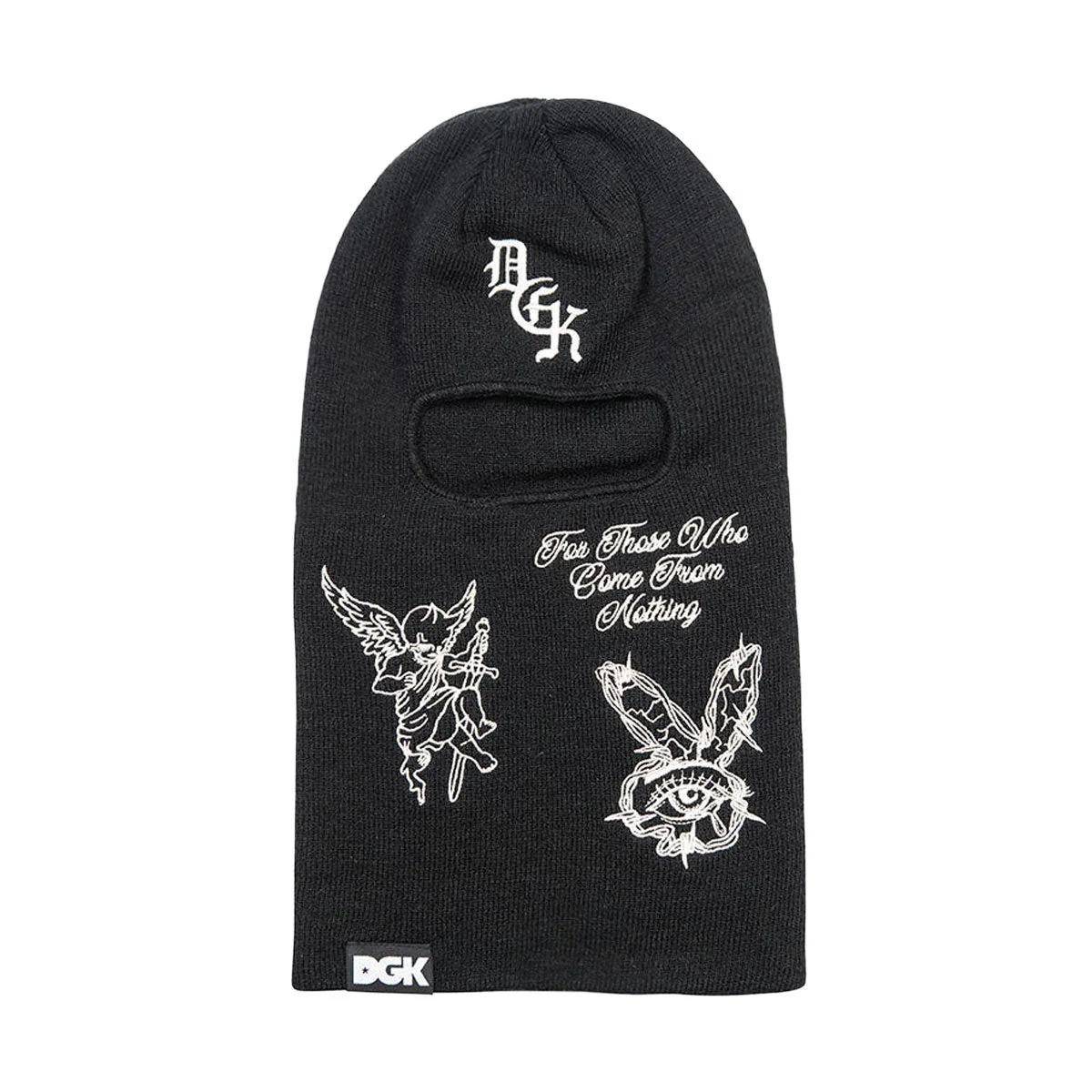 DGK Clownin Ski Mask - Black