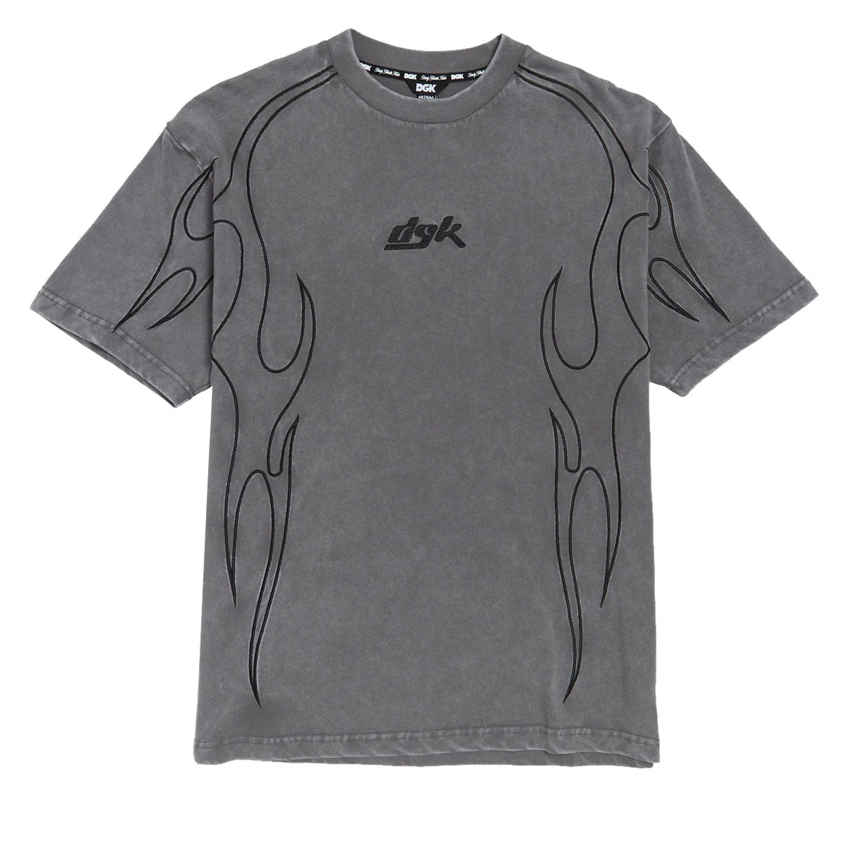 DGK Cutlass Knit T-Shirt - Washed Gray