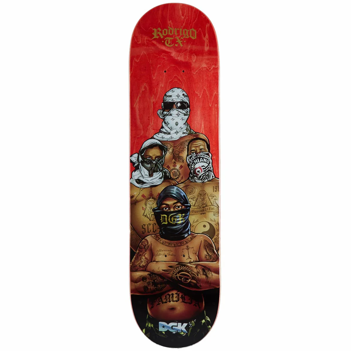 DGK Fiel TX Skateboard Deck - 8.10"