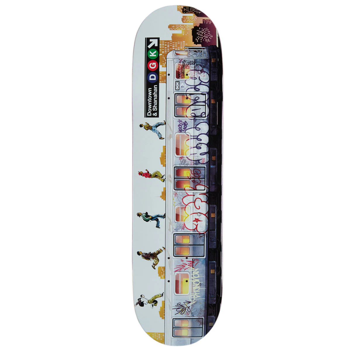 DGK Foot Patrol Shanahan Skateboard Deck - 7.80"