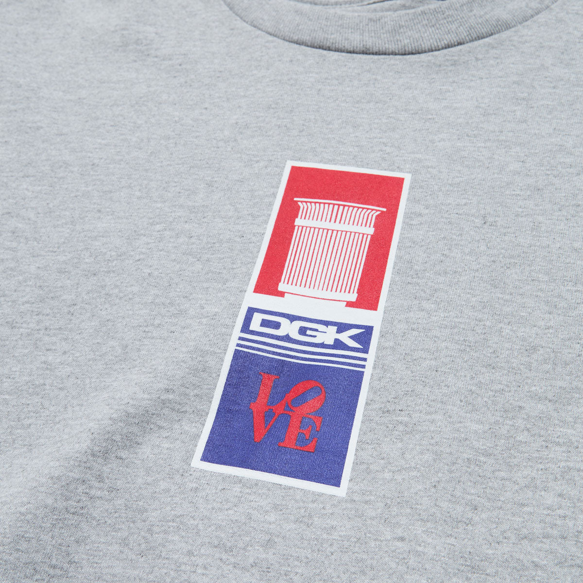 DGK Heritage T-Shirt - Athletic Heather - Image 2