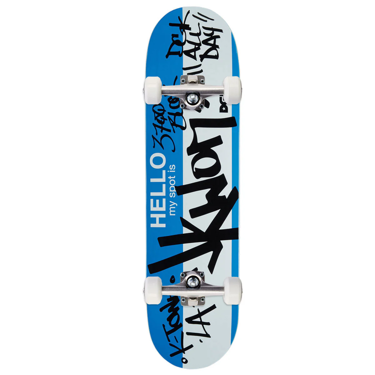 DGK My Spot Is Jkwon Skateboard Complete - Blue - 8.25"
