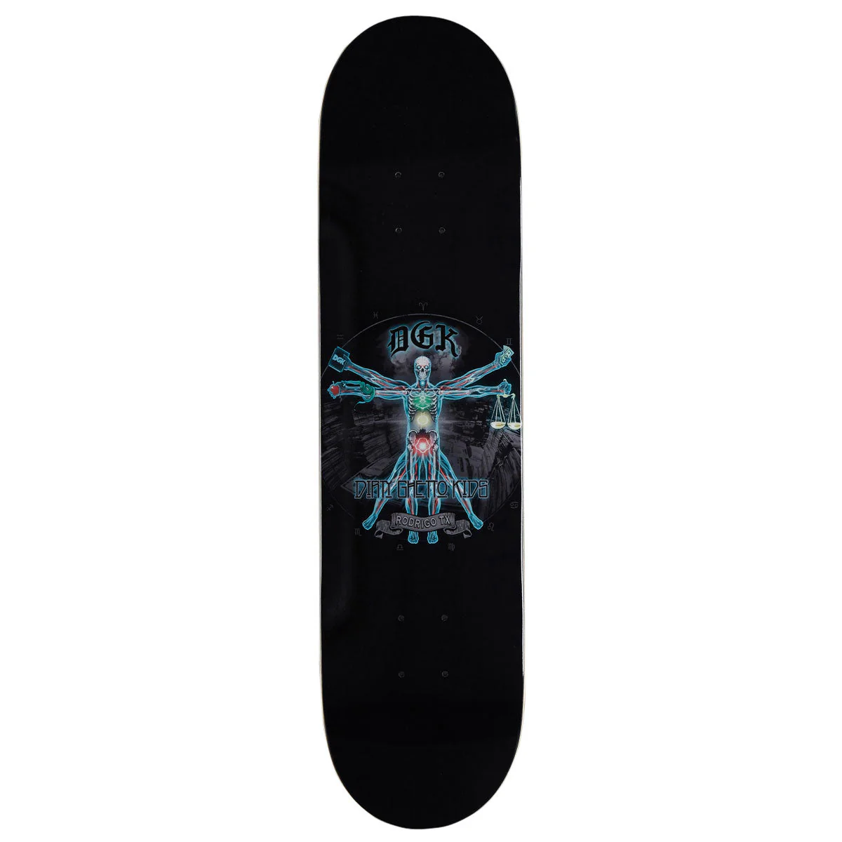 DGK Mystic TX Skateboard Deck - 7.75"