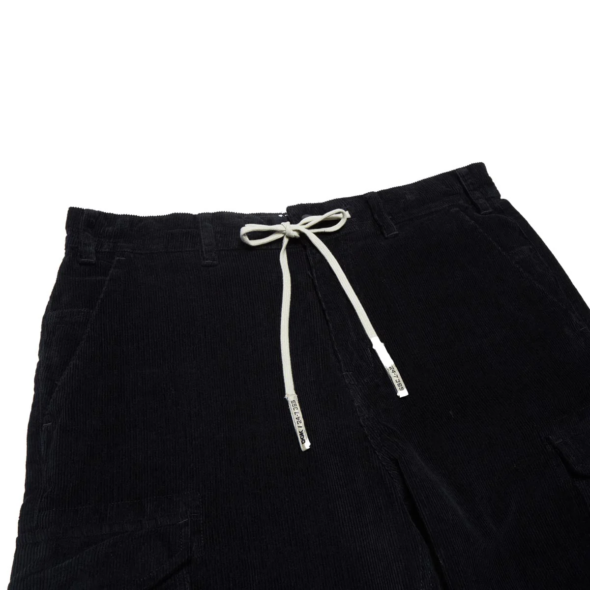 DGK OG Cargo Pants - Black Corduroy - Image 3