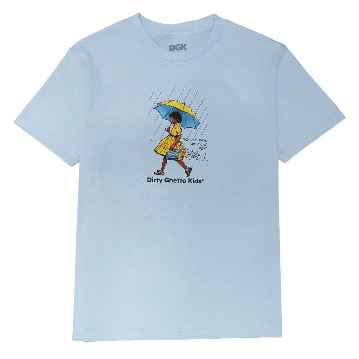 DGK Rain Or Shine T-Shirt - Powder Blue