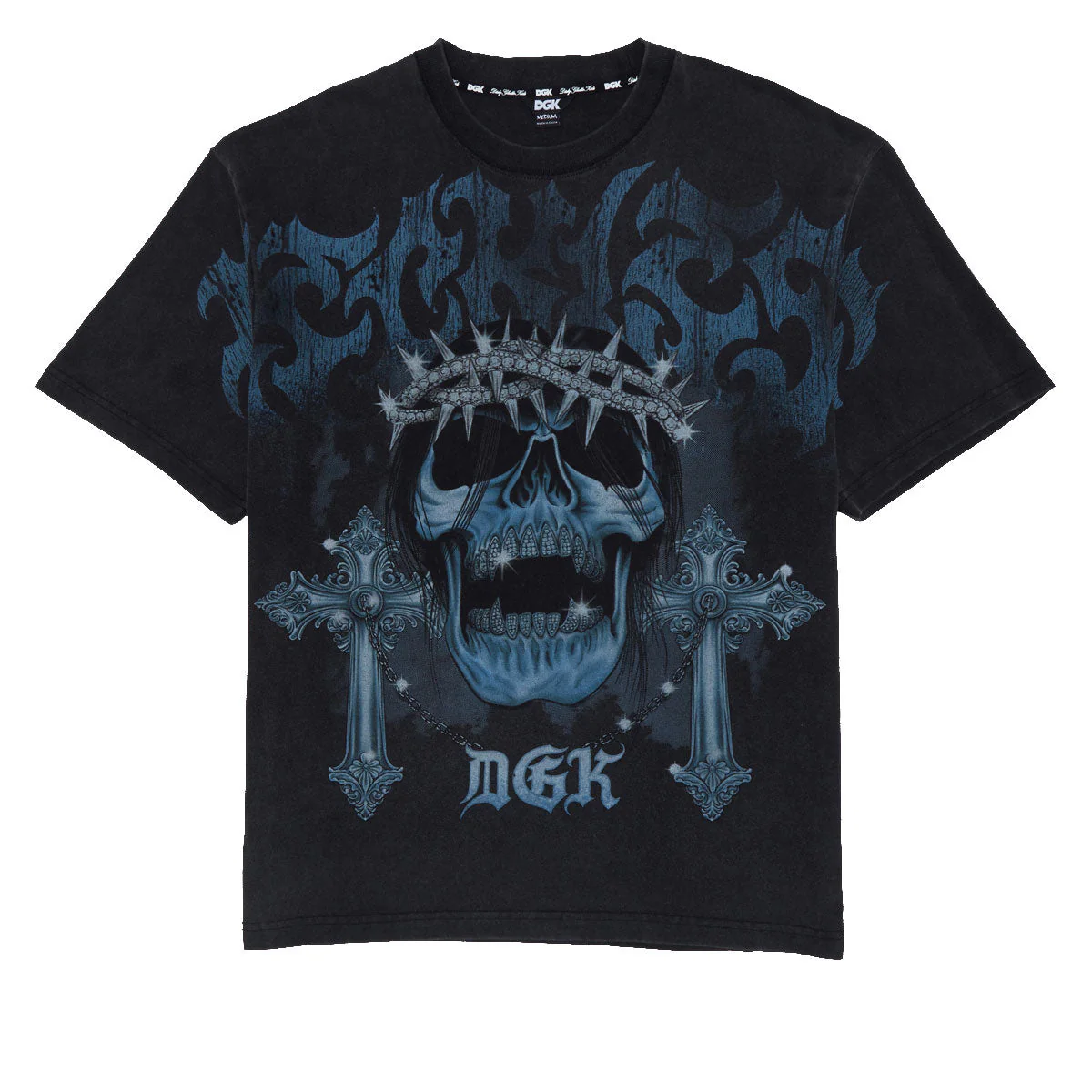 DGK Realm Knit T-Shirt - Vintage Black