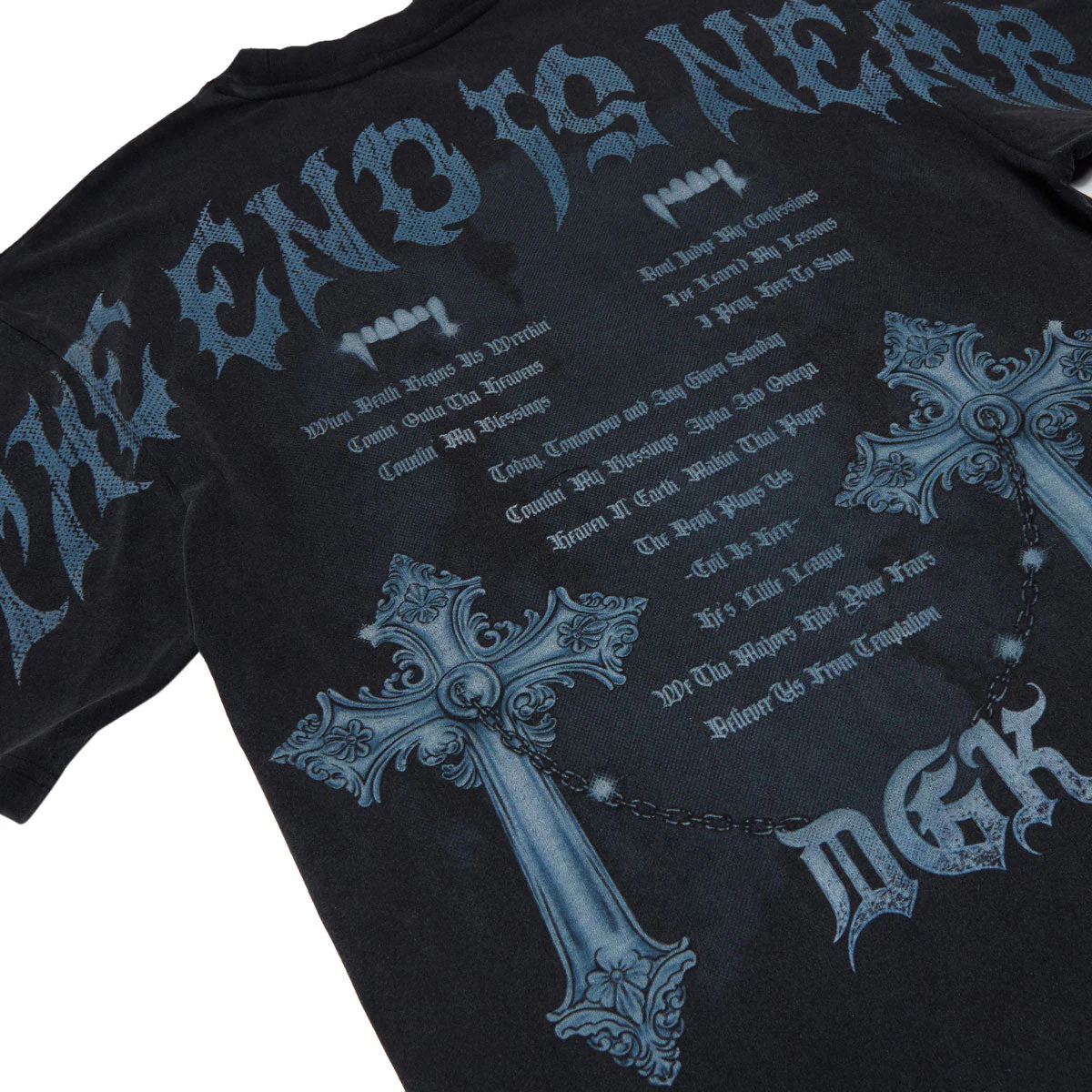 DGK Realm Knit T-Shirt - Vintage Black - Image 3