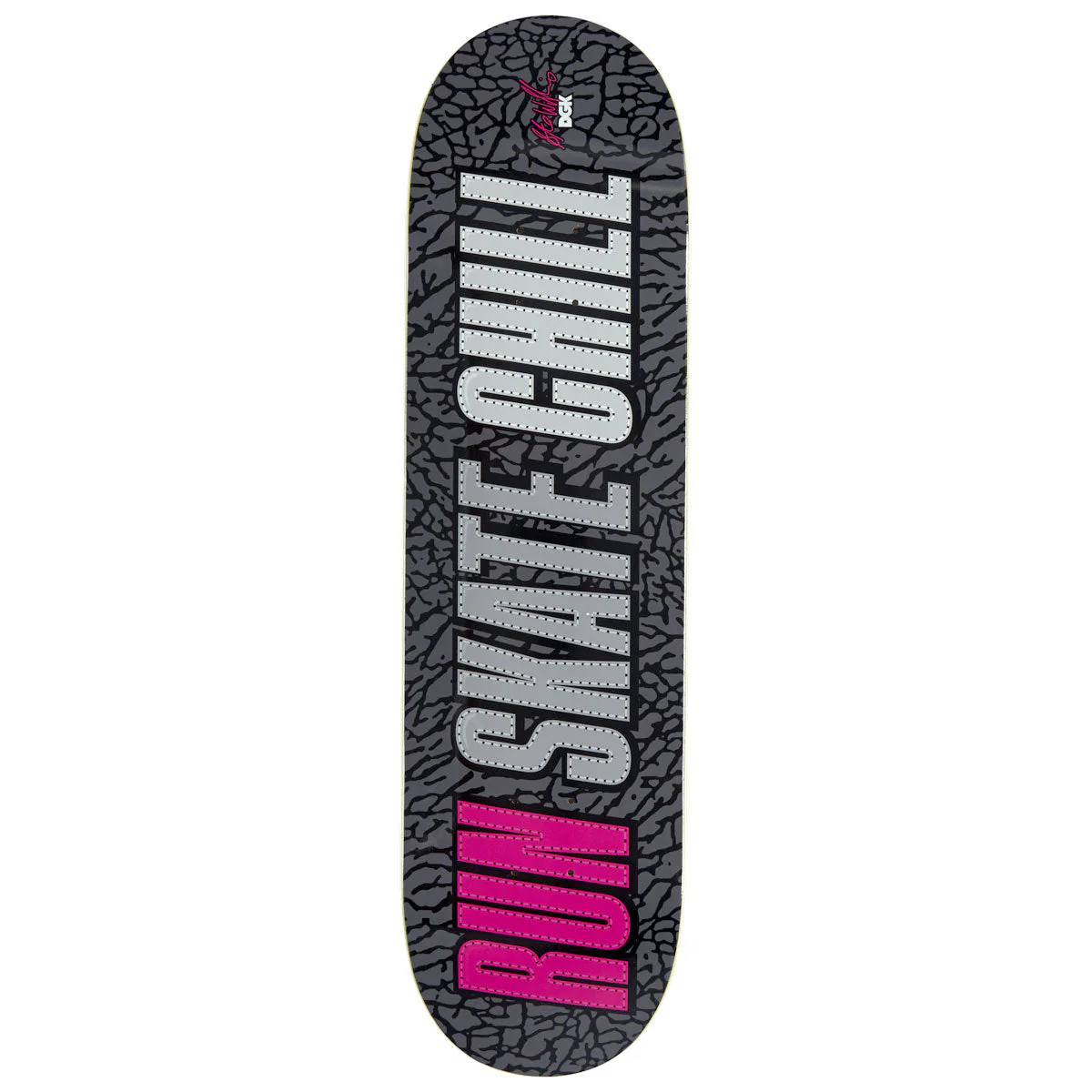 DGK Run Skate Chill Stevie Skateboard Deck - 7.90"