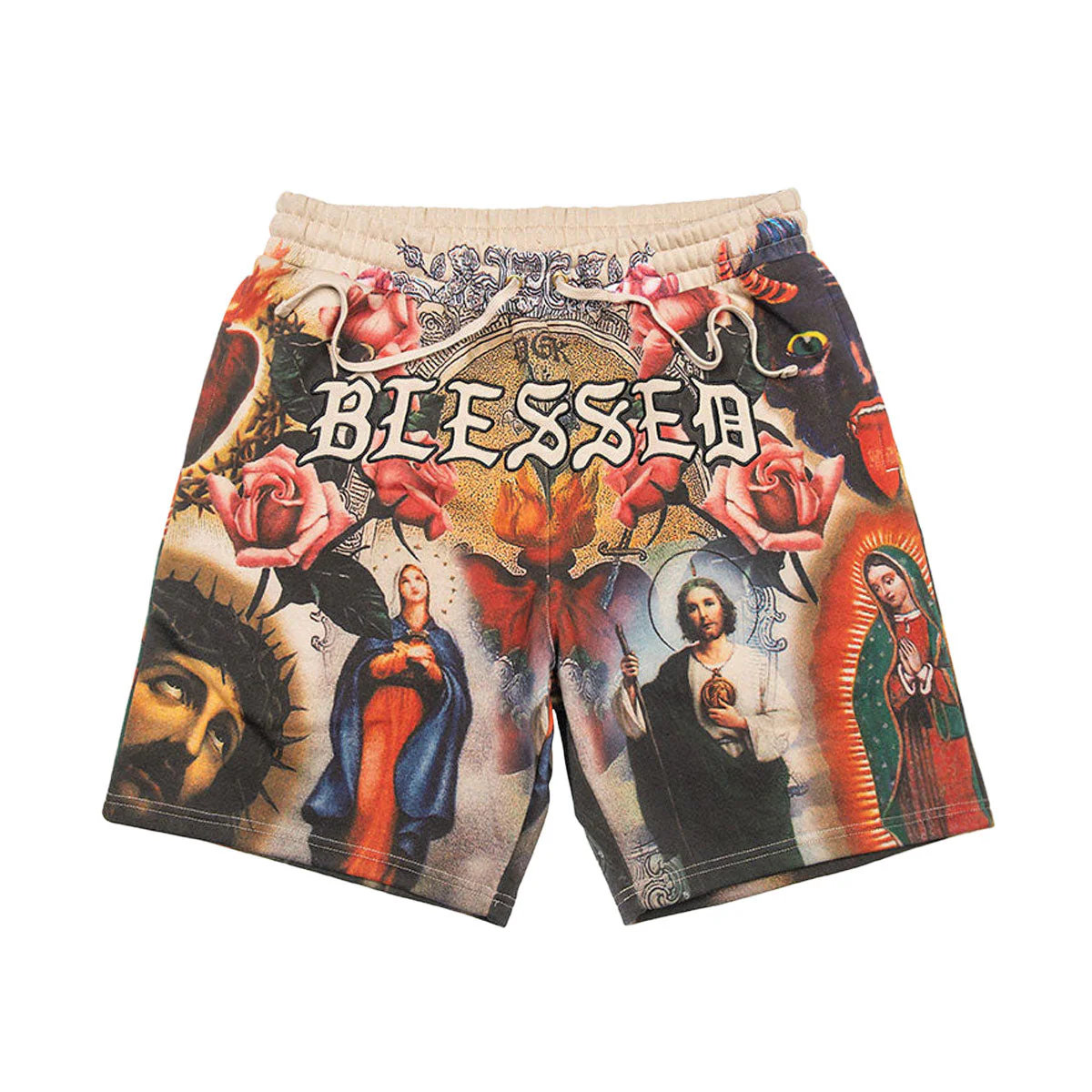 DGK Shrine Fleece Shorts - Tan
