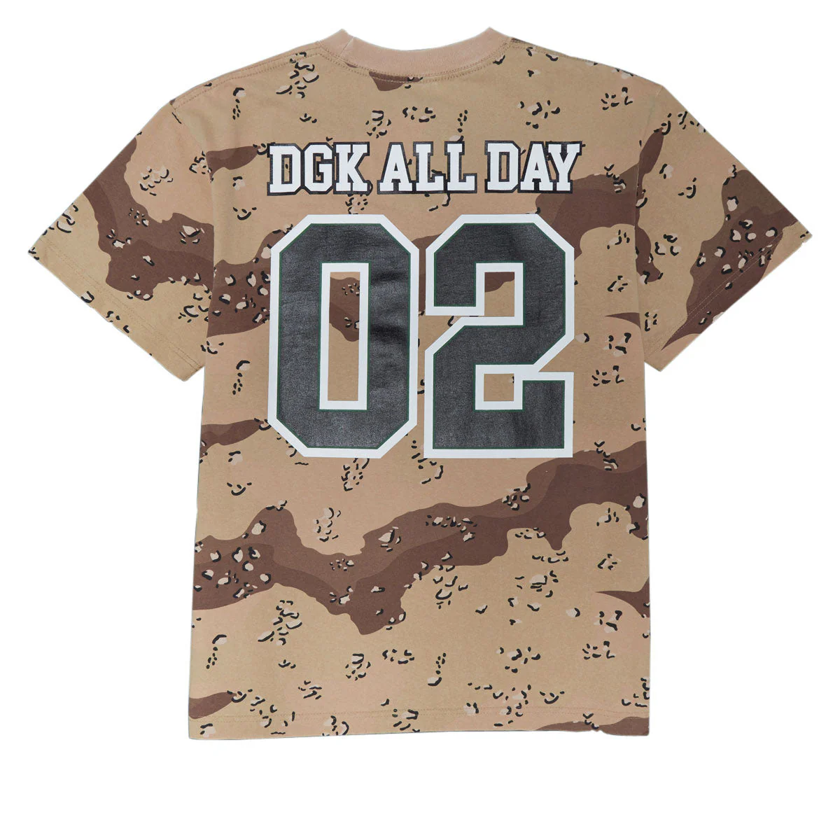 DGK Slam Dunk Boxy T-Shirt - Desert Camo - Image 2